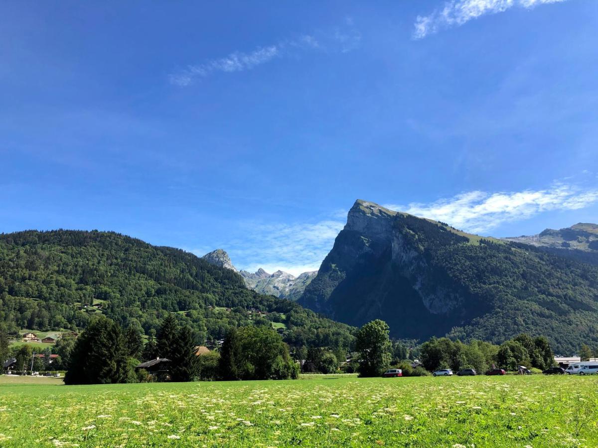 Appartement En Hyper Centre De Samoëns Eksteriør bilde